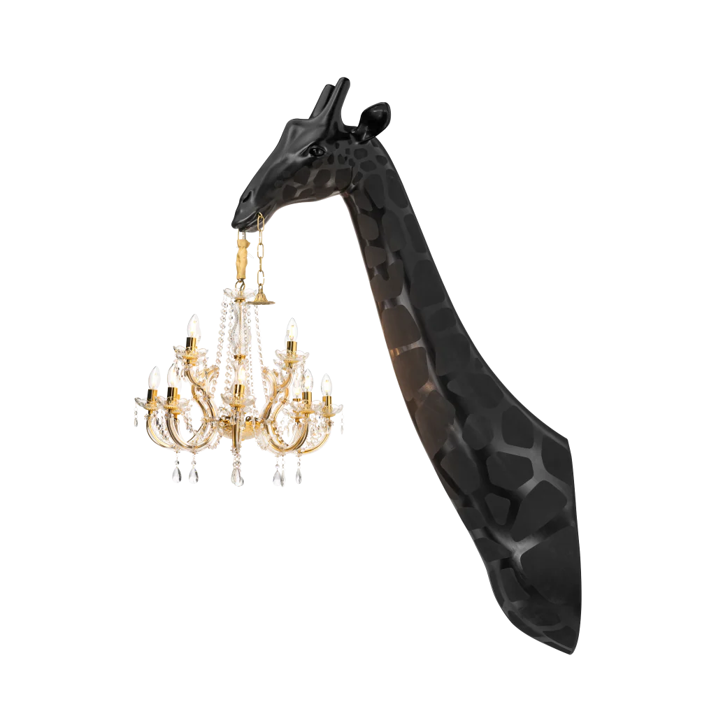 GIRAFFE IN LOVE WALL LAMP
