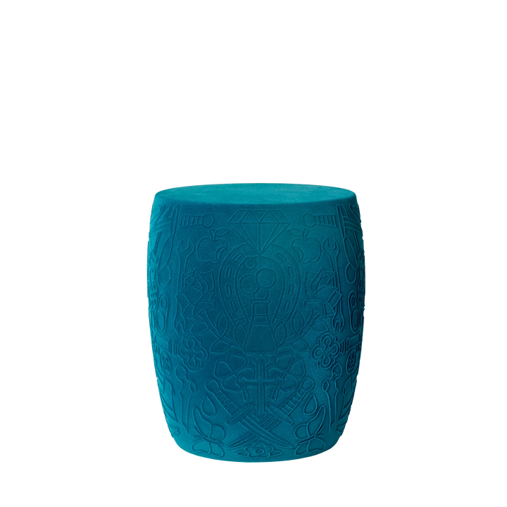 MEXICO STOOL & SIDETABLE VELVET