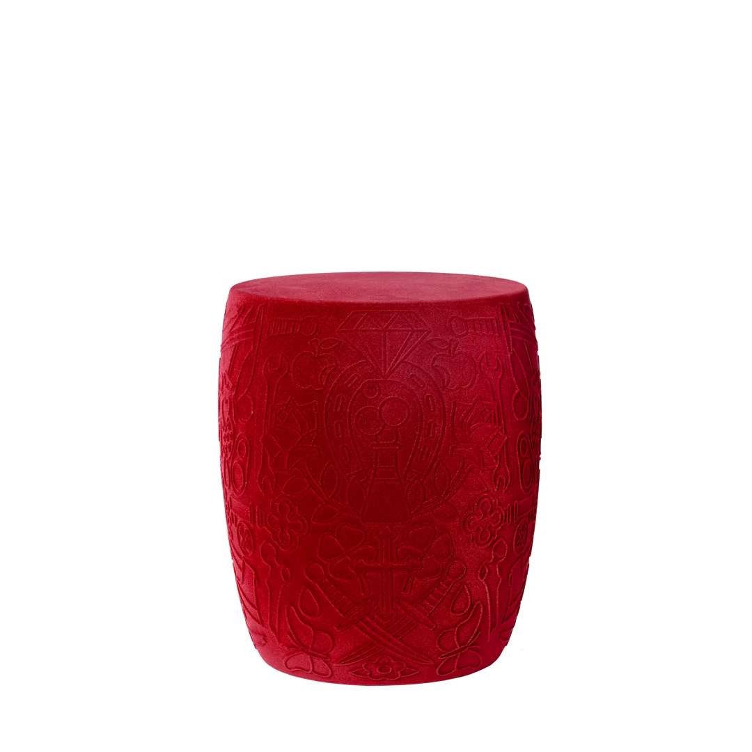 MEXICO STOOL & SIDETABLE VELVET