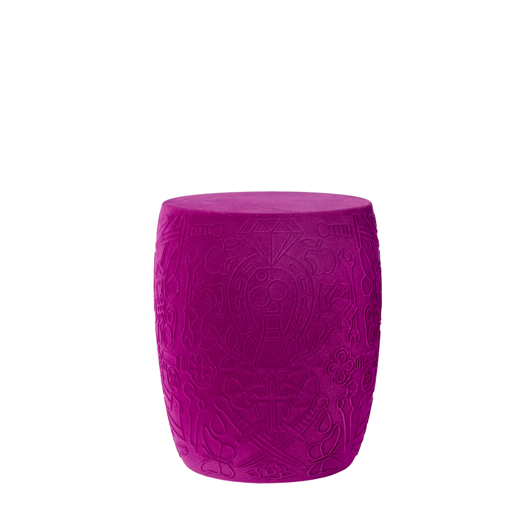 MEXICO STOOL & SIDETABLE VELVET