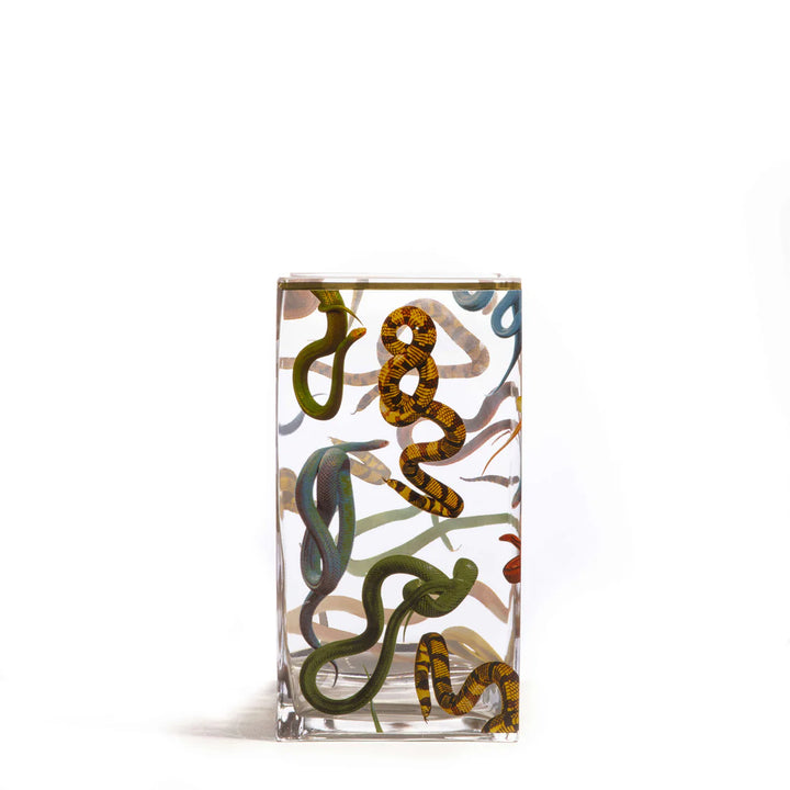 Glass vase big Snakes