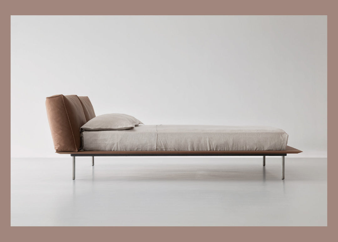vogue cuoio bed
