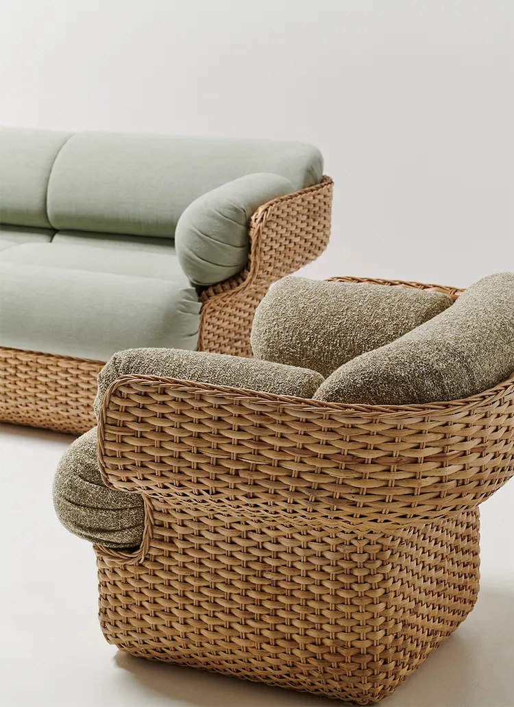 BASKET ARMCHAIR