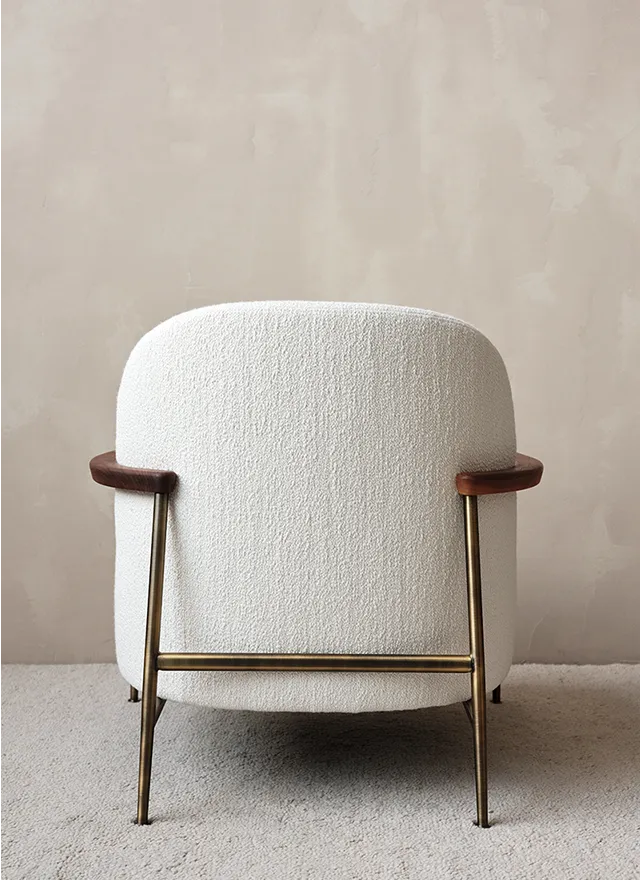 SEJOUR GOLD ARMCHAIR