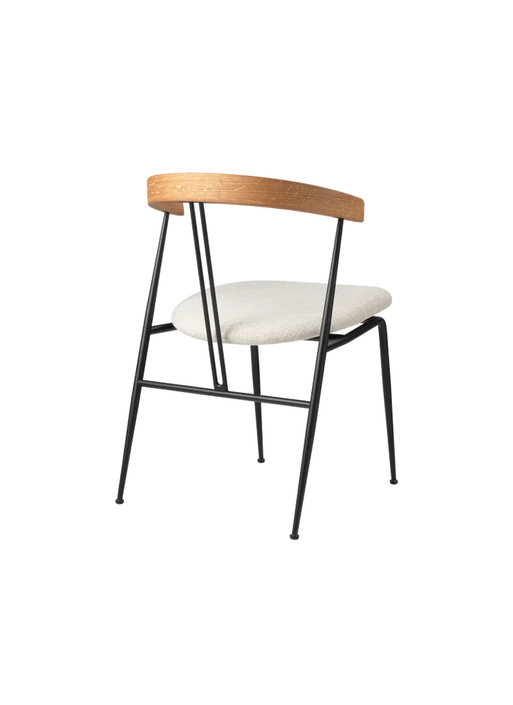 VIOLIN OLIED OAK DINING CHAIR