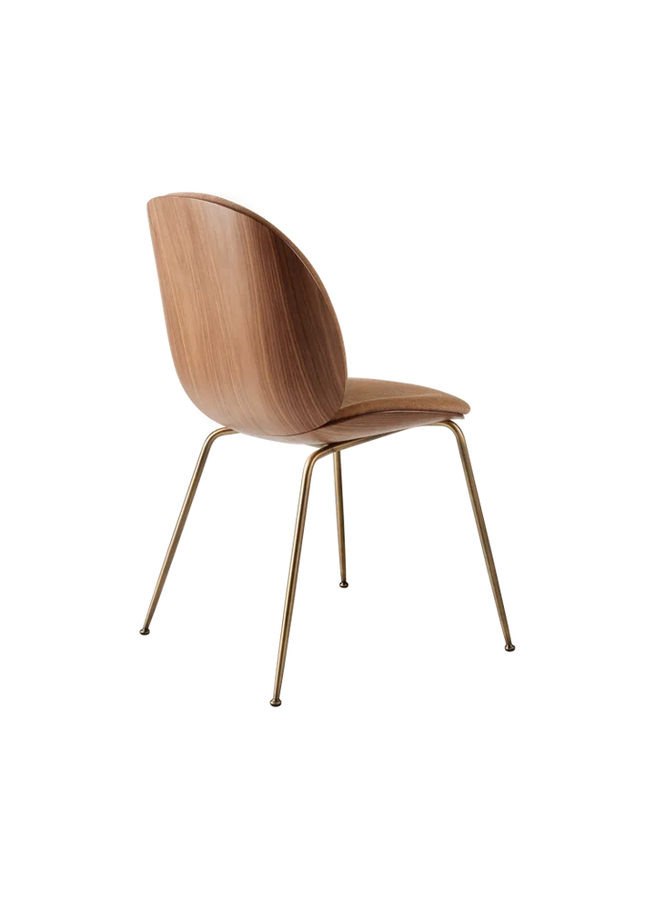 CHAISE DE SALLE À MANGER EN PLACAGE BEETLE