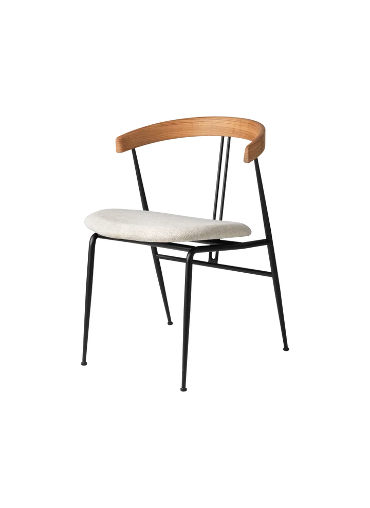 VIOLIN OLIED OAK DINING CHAIR