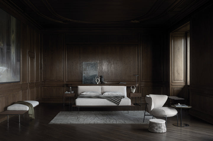 vogue cuoio bed