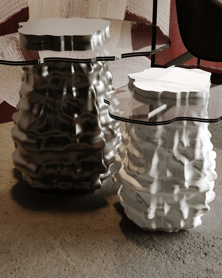 MELTED HANSEN SIDE TABLE