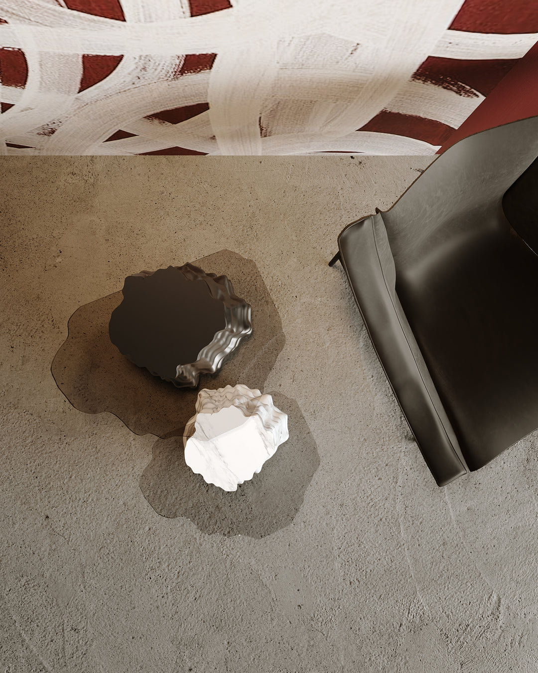 MELTED HANSEN SIDE TABLE
