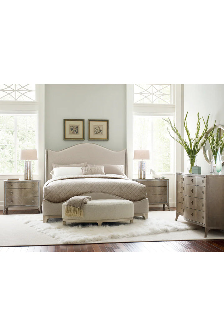 Serpentine Cream Bed