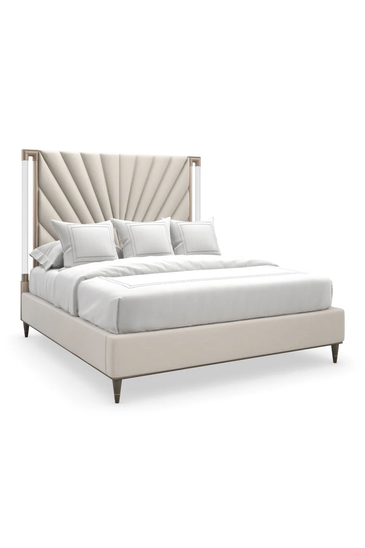 Taupe Tailored Bed