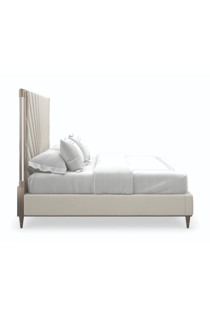 Taupe Tailored Bed