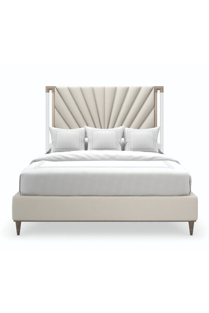 Taupe Tailored Bed