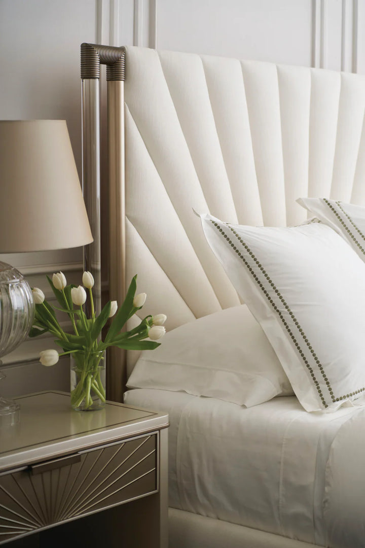 Taupe Tailored Bed