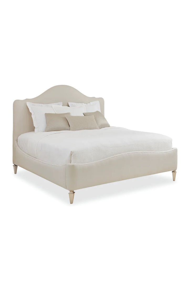Camel-Back Modern Bed