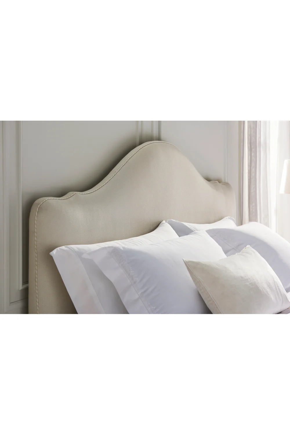 Camel-Back Modern Bed