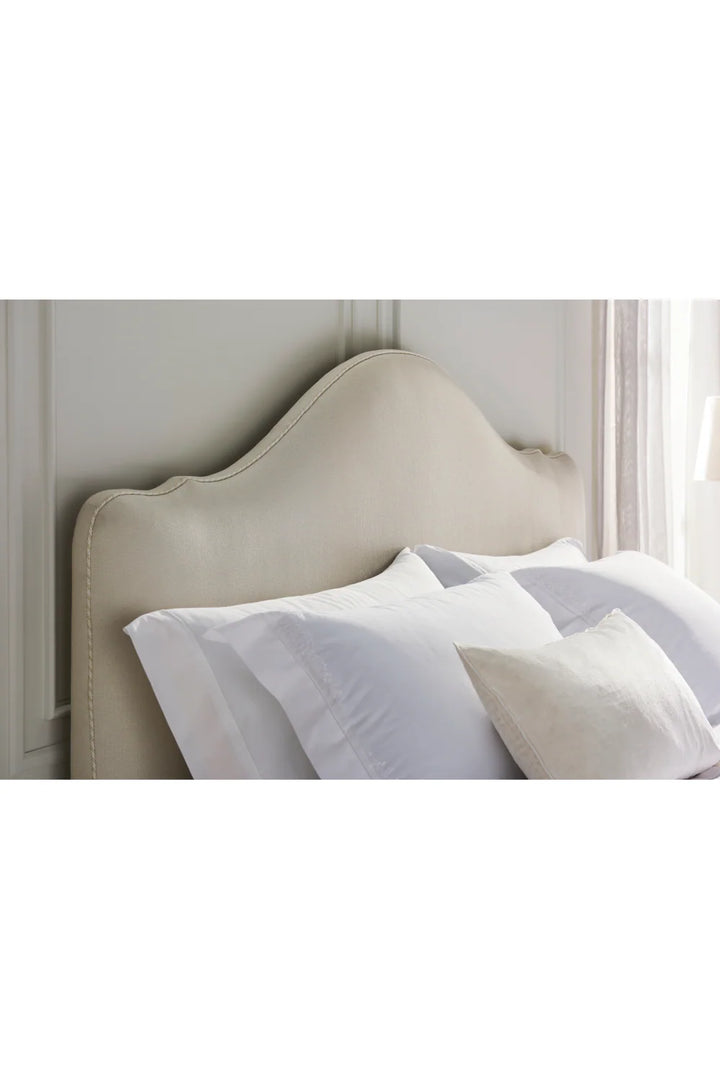 Camel-Back Modern Bed