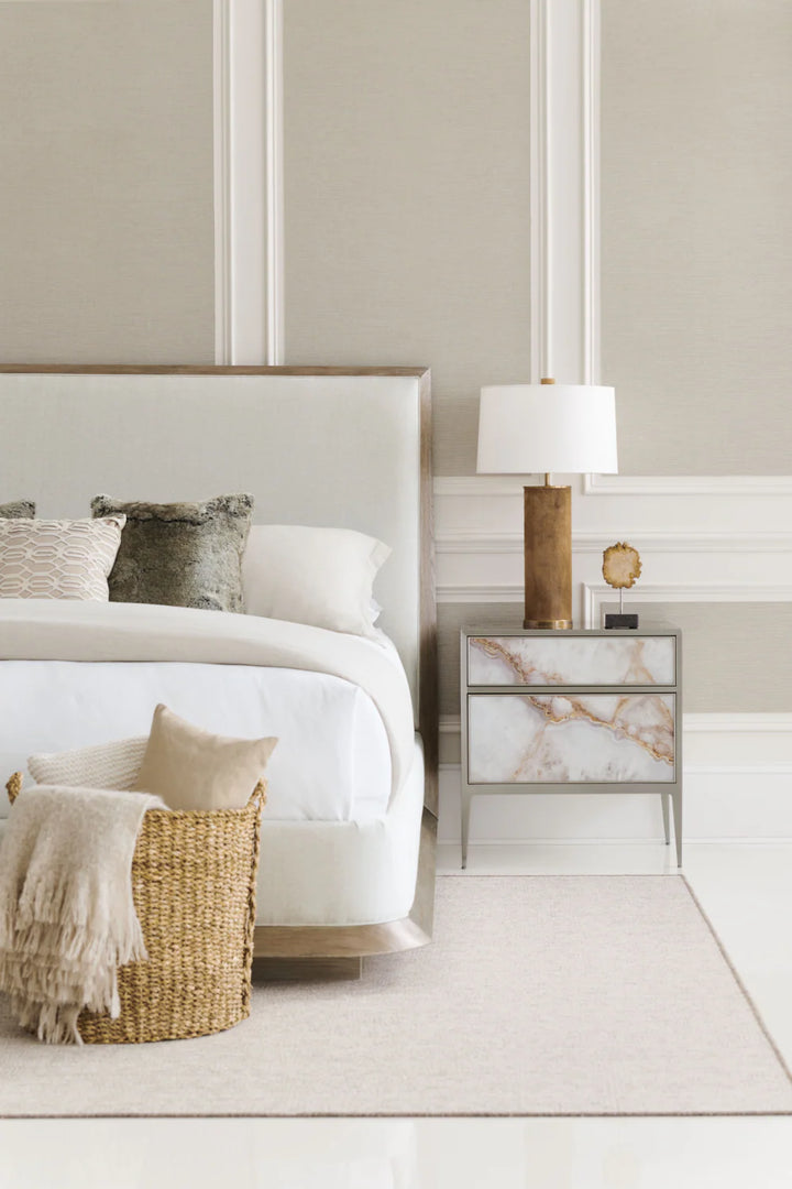 Cream Classic Bed