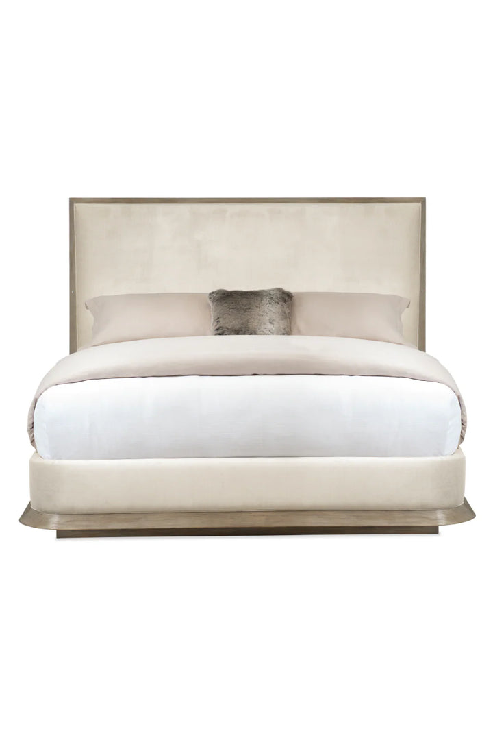 Cream Classic Bed