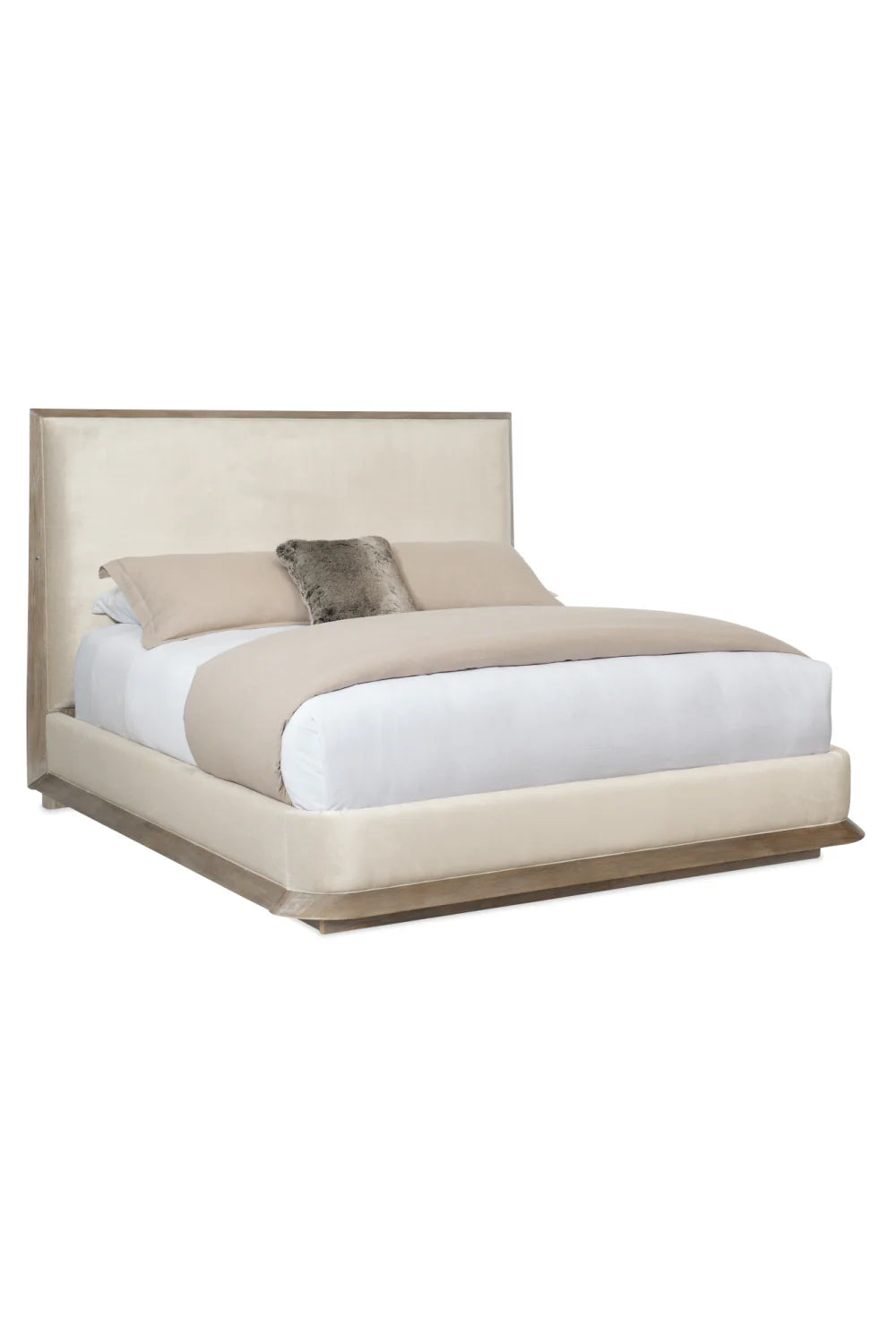 Cream Classic Bed