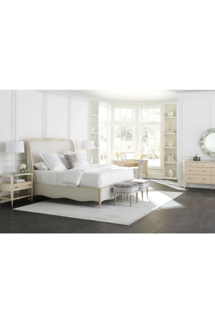 Cream Modern Vanity Table