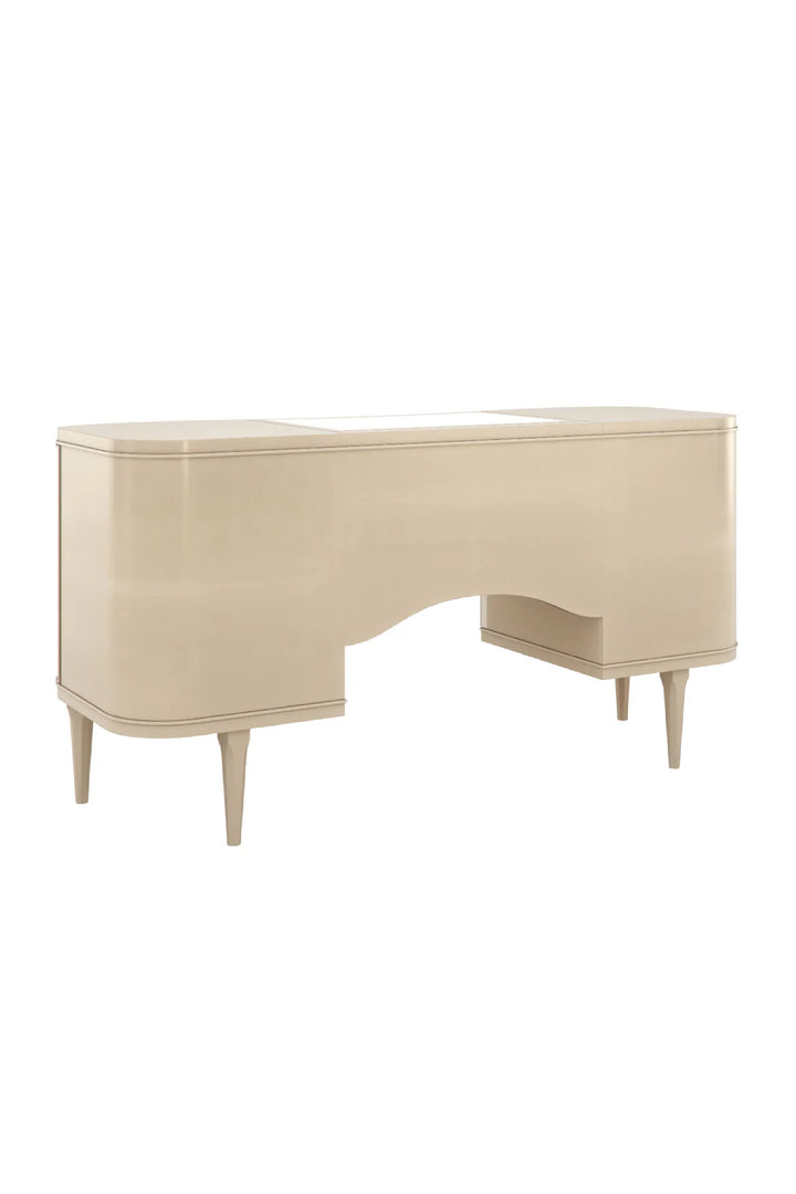 Cream Modern Vanity Table