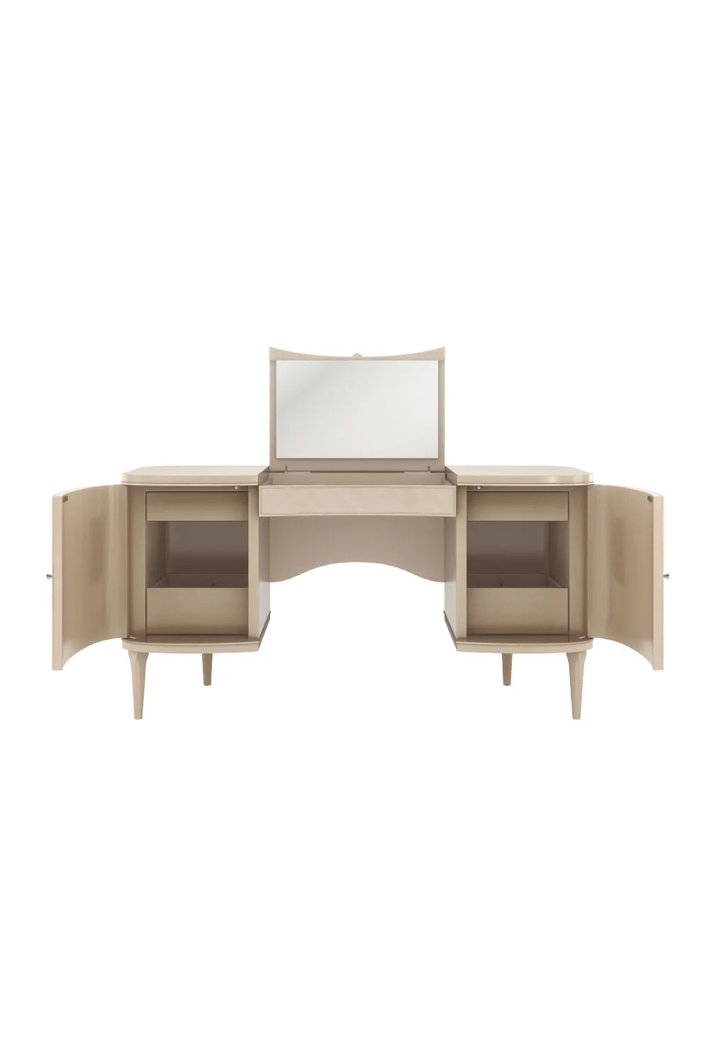 Cream Modern Vanity Table