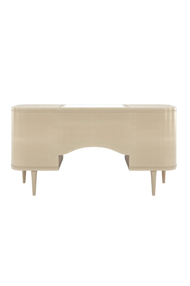 Cream Modern Vanity Table