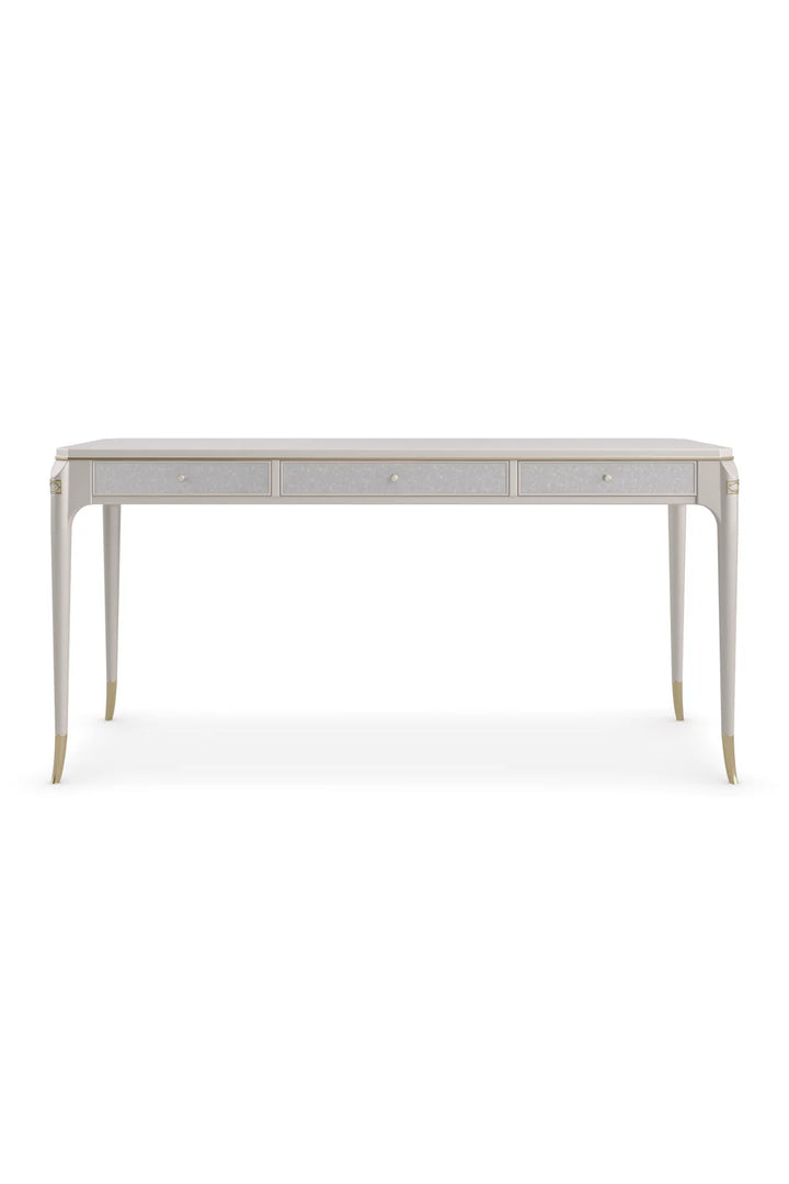 White Modern Desk