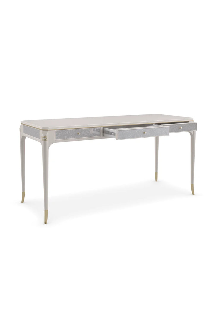 White Modern Desk