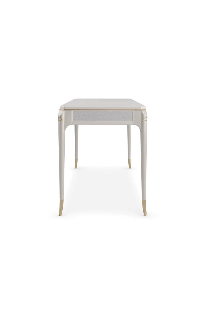 White Modern Desk