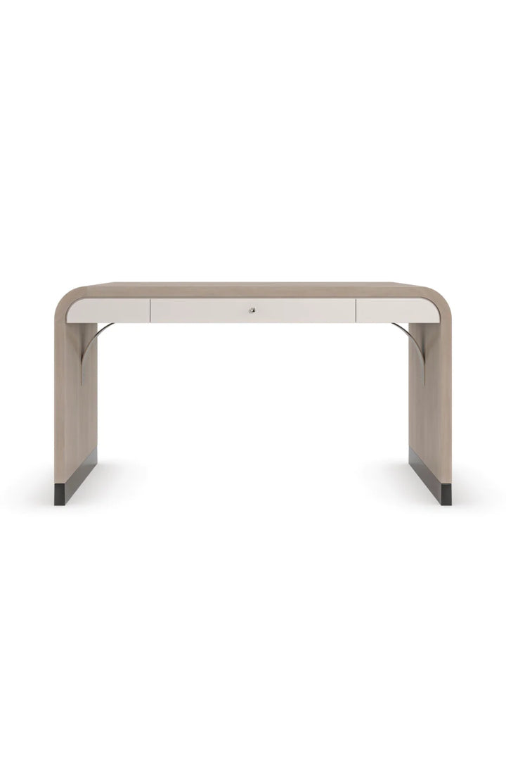 Herringbone Patterned Desk