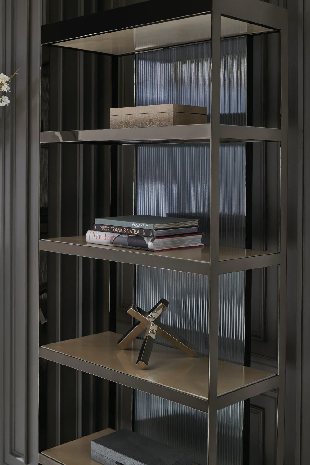 Bronze Framed Display Cabinet