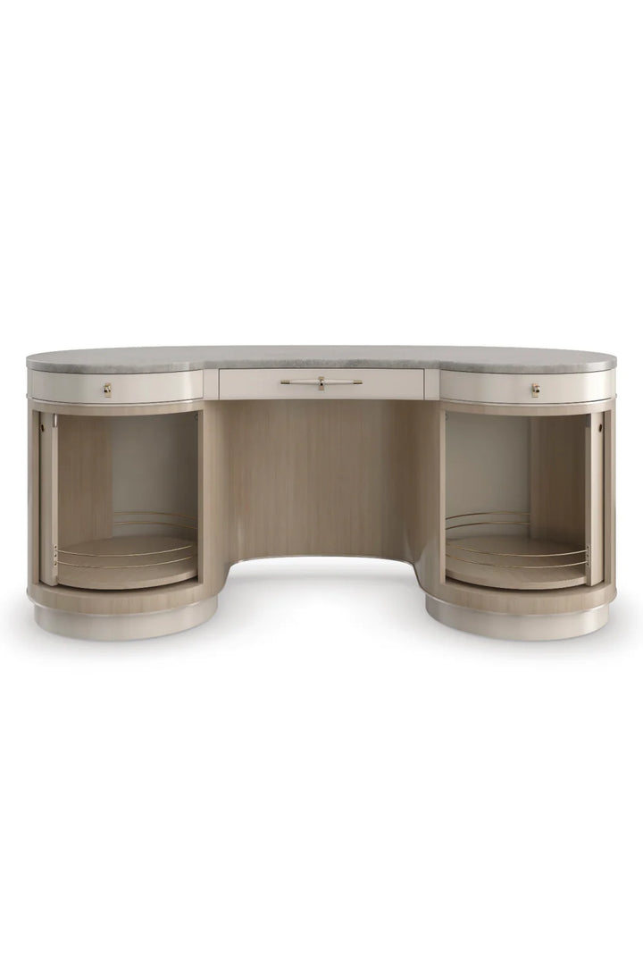 Swivel Shelf Dressing Table