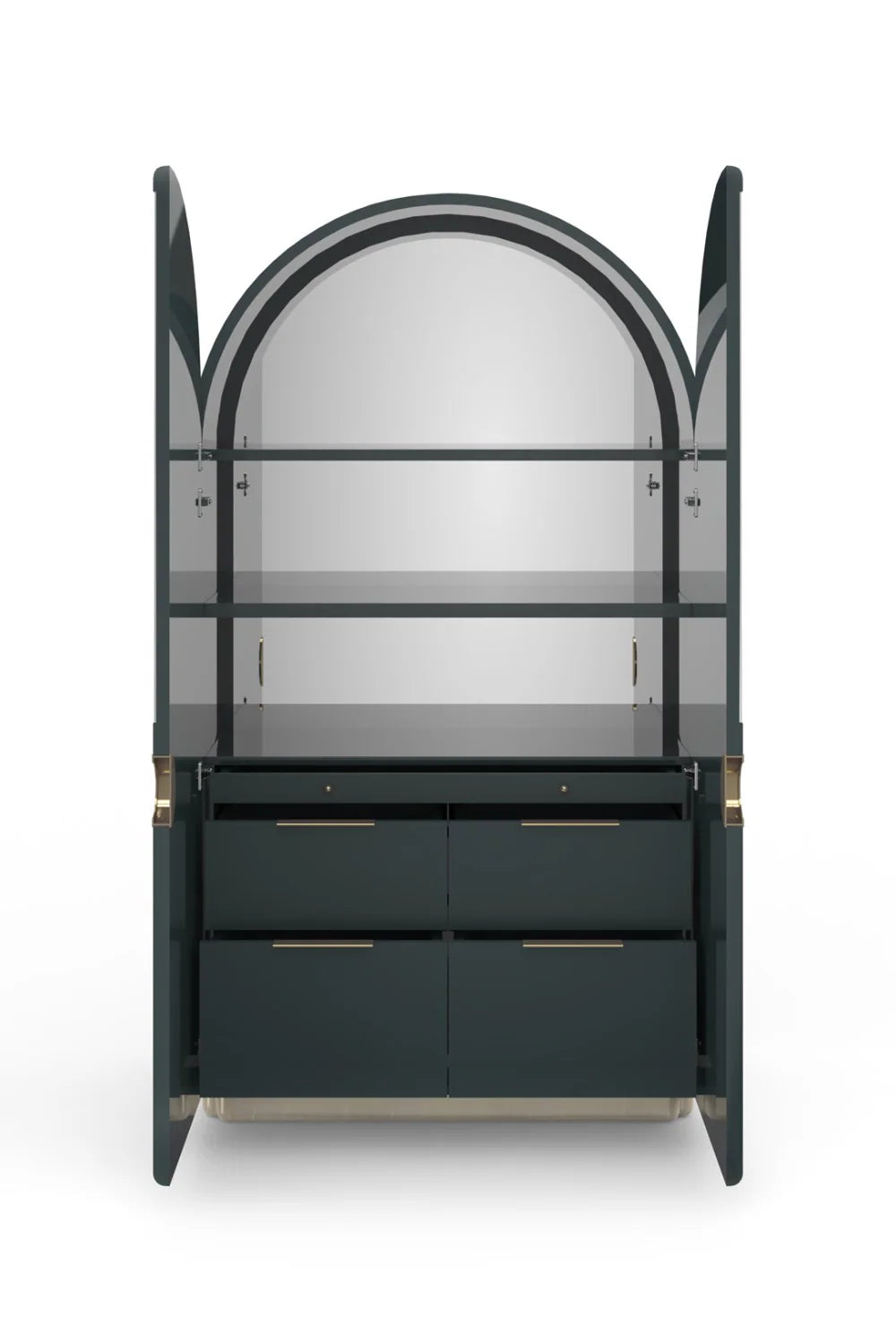 Arched 2-Door Cabinet
