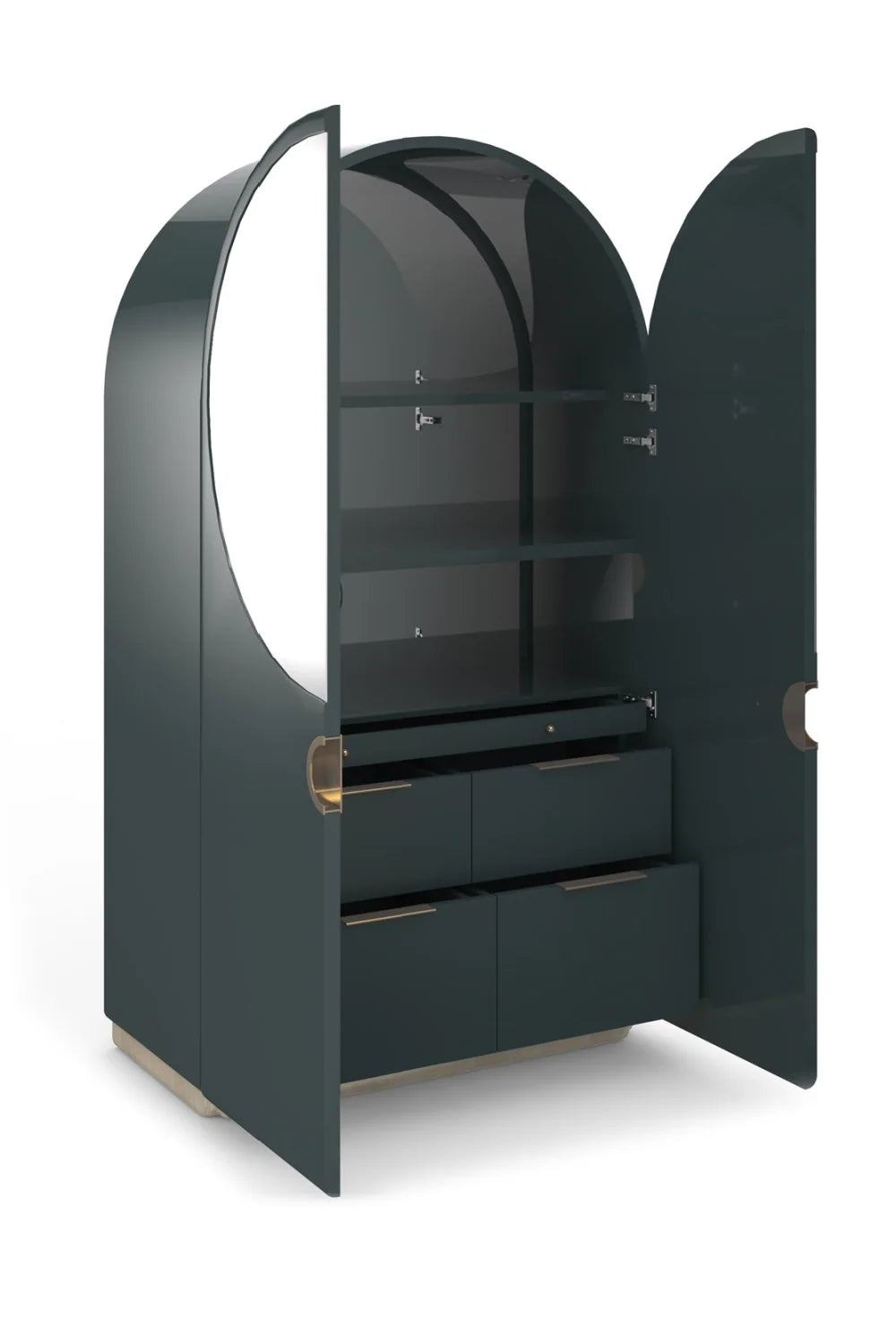 Arched 2-Door Cabinet