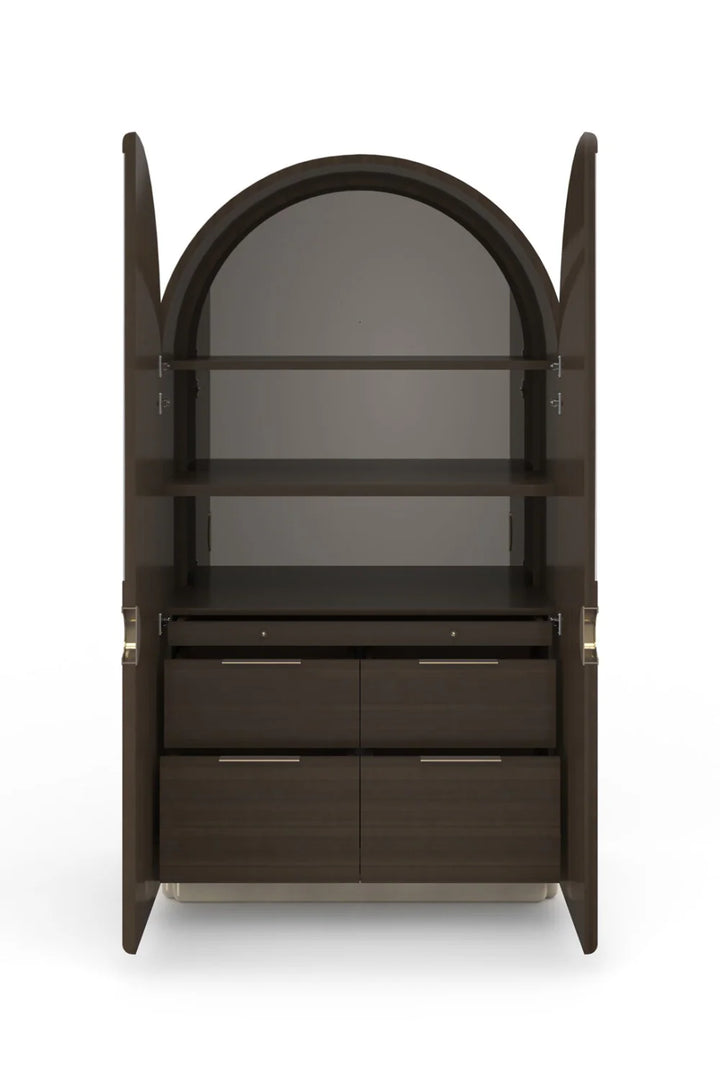 Arched 2-Door Cabinet