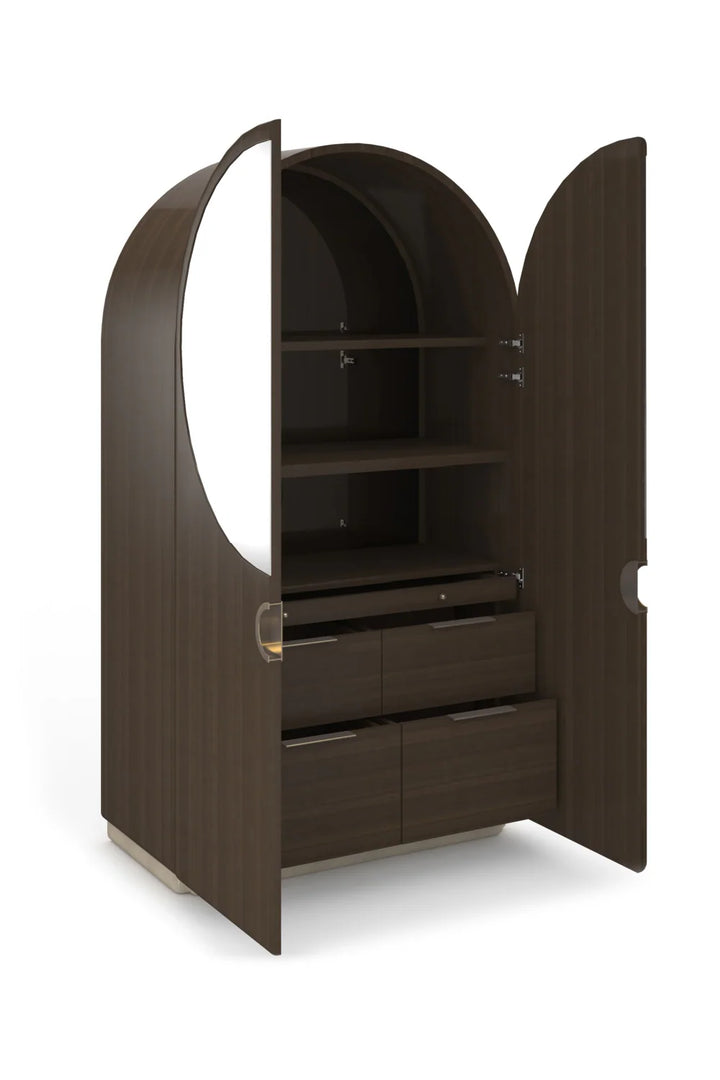 Arched 2-Door Cabinet