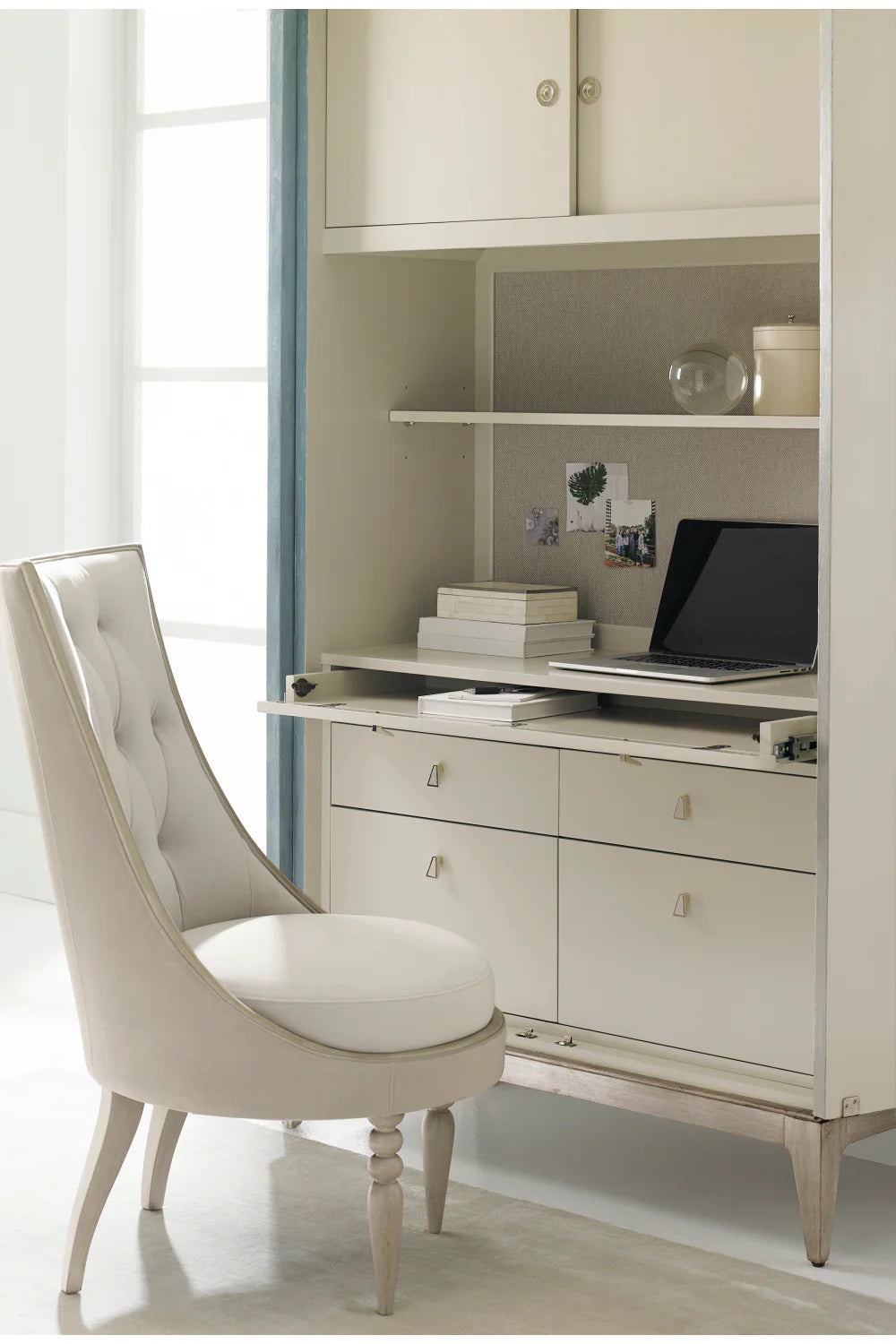 Rustic Turquoise Cabinet