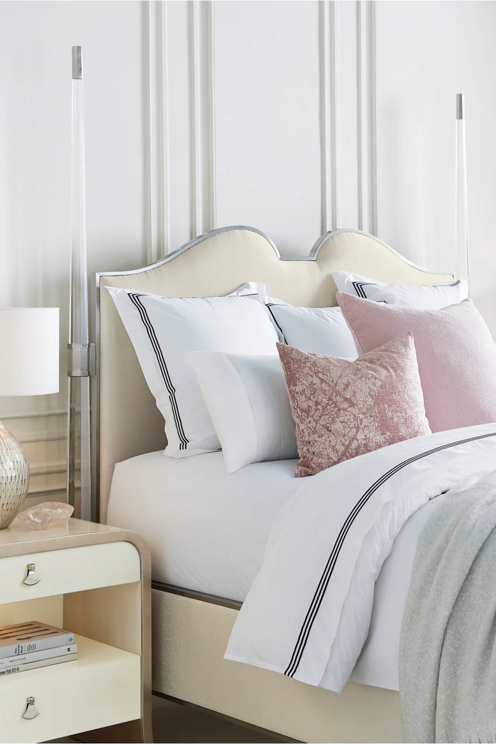 Cream Modern Classic Bed
