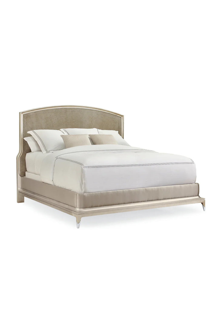 Metallic Outlined King Bed
