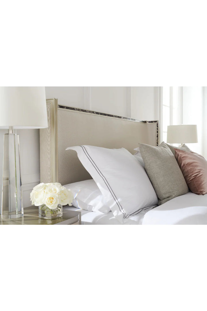 Modern Minimalist Cream Bed
