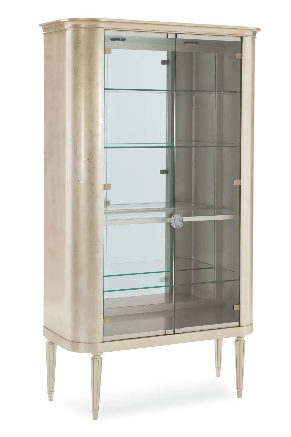 Silver Leaf Display Cabinet