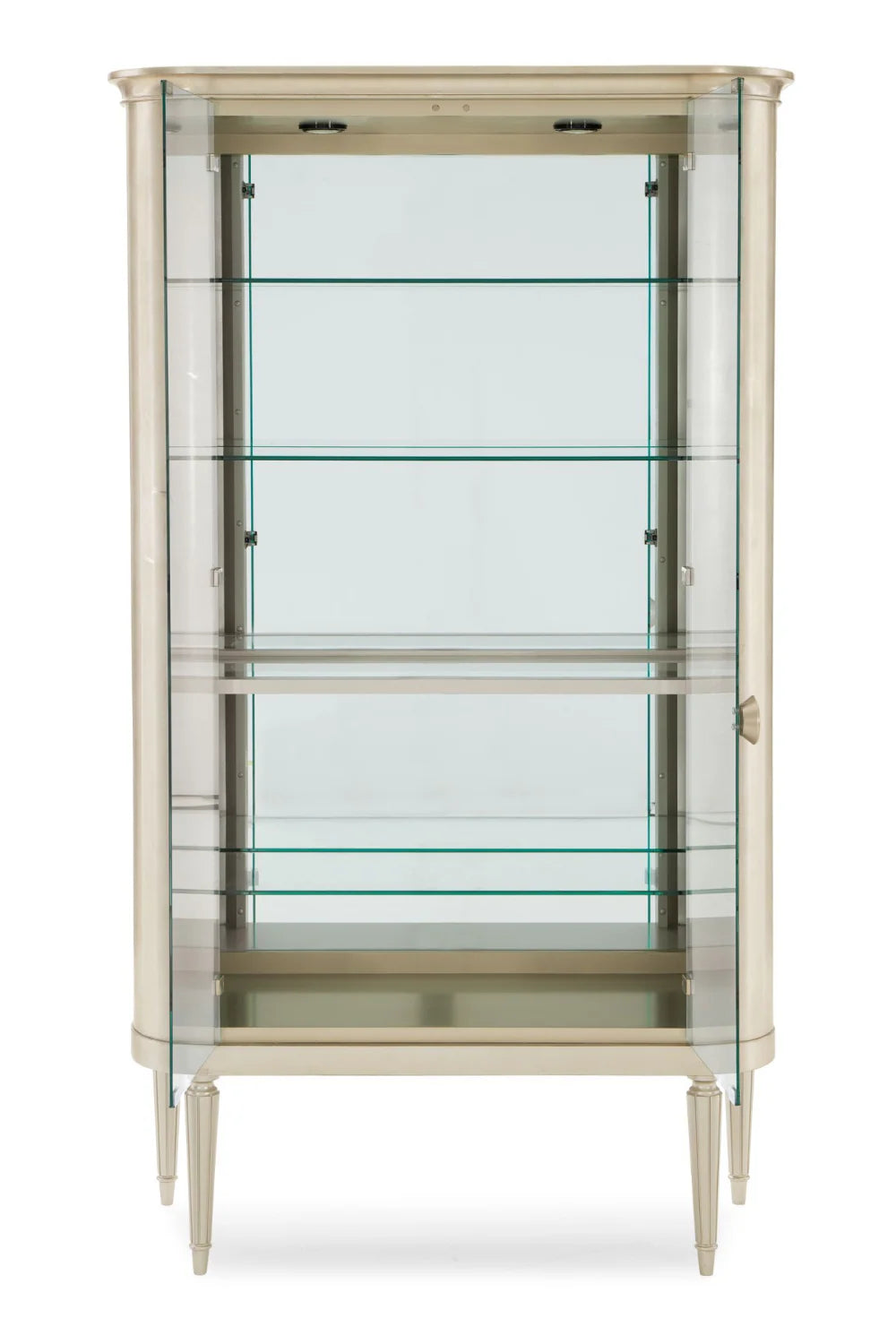 Silver Leaf Display Cabinet