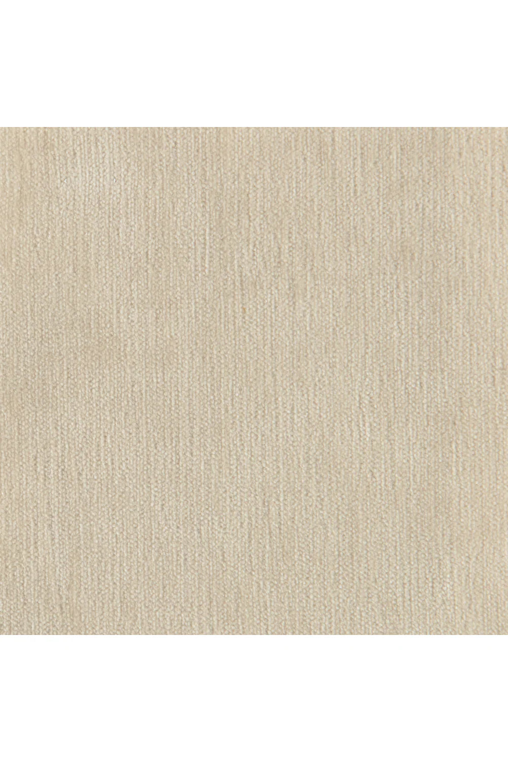 Cream Chenille Modern Bed