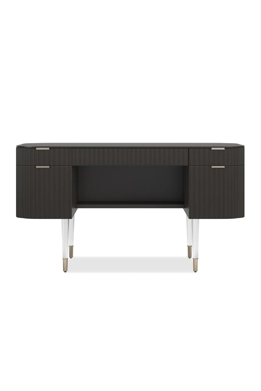 Ridged 2-Drawer Desk