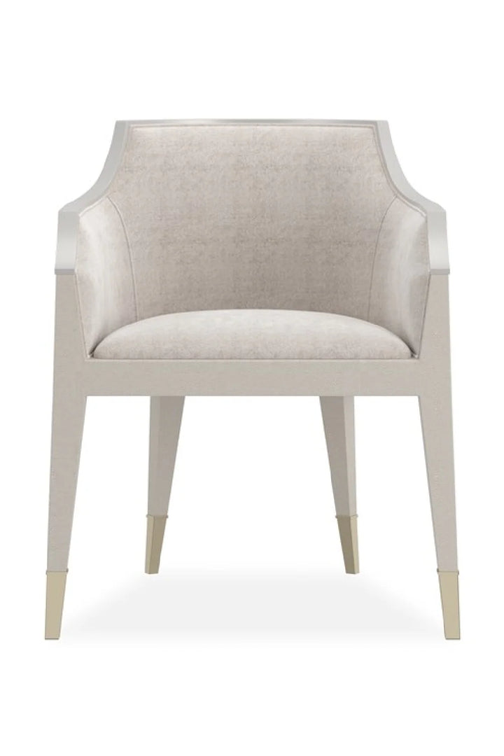 Ivory Shagreen Lounge Armchair