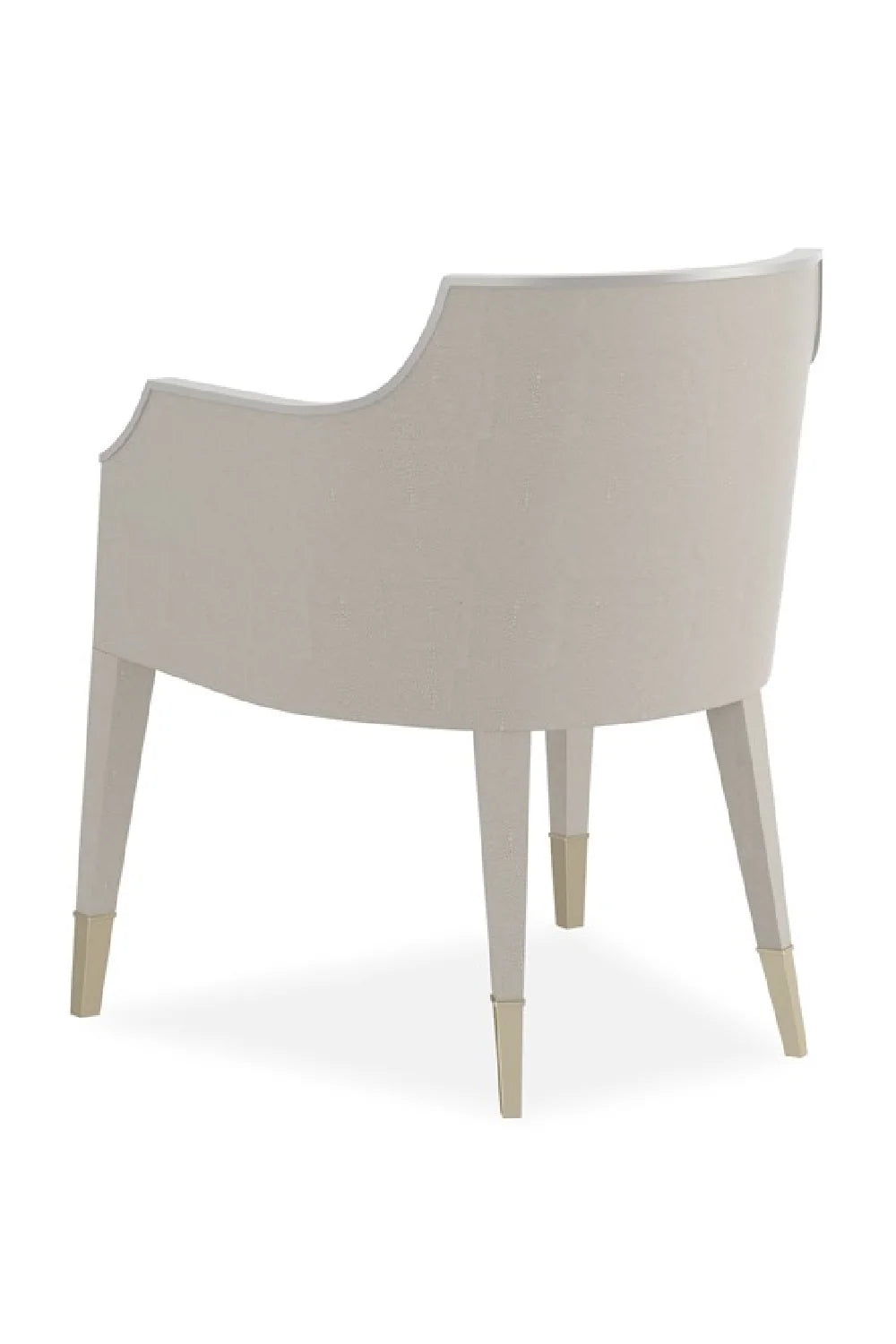 Ivory Shagreen Lounge Armchair
