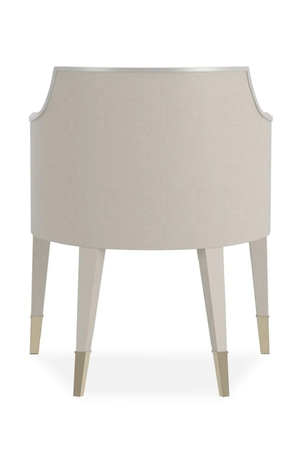 Ivory Shagreen Lounge Armchair